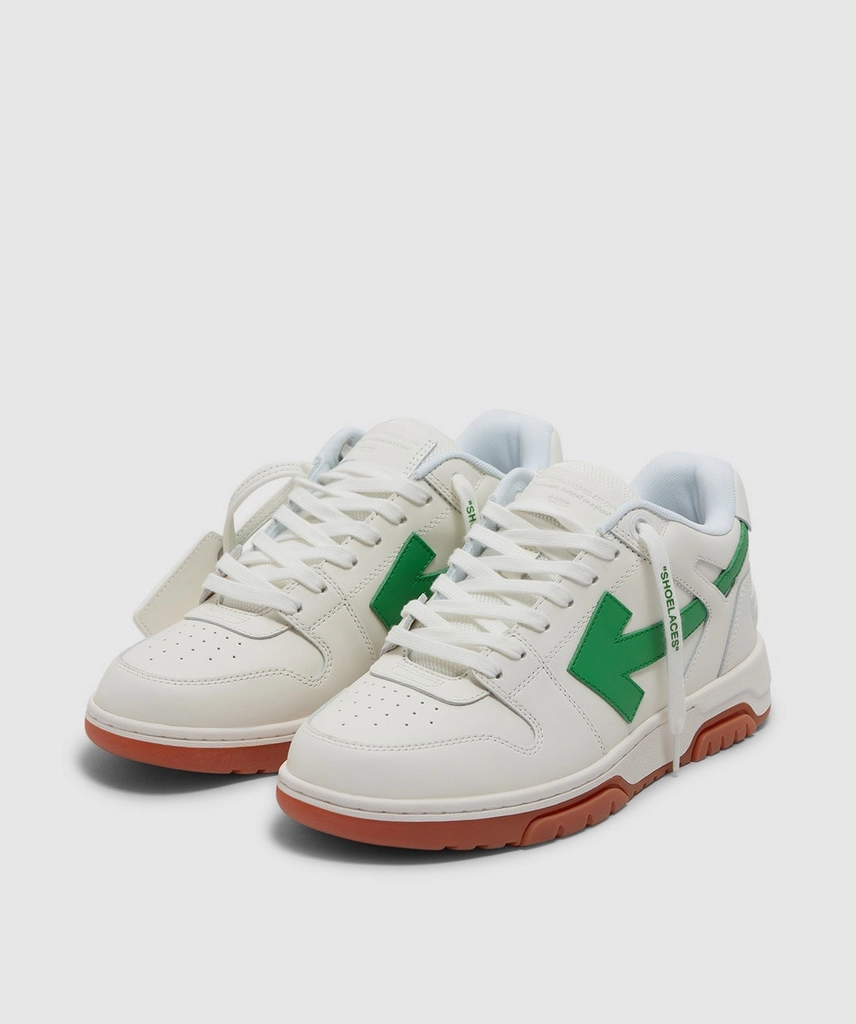 Off White Out of office leather sneaker